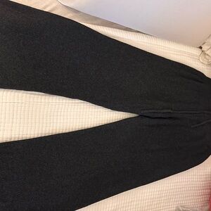 Black Knit Lounge Pants